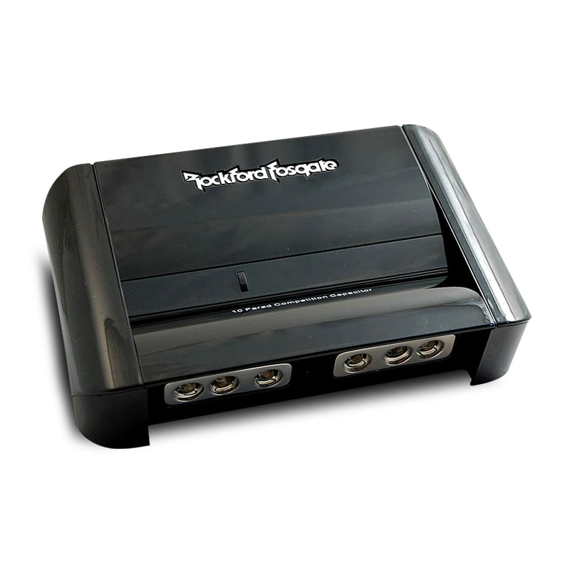 Rockford Fosgate RFC10HB 10 Farad Hybrid Digital Capacitor