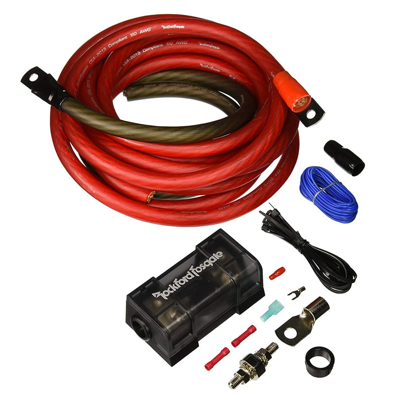 Rockford Fosgate RFK1 1/0 Power Installation Kit