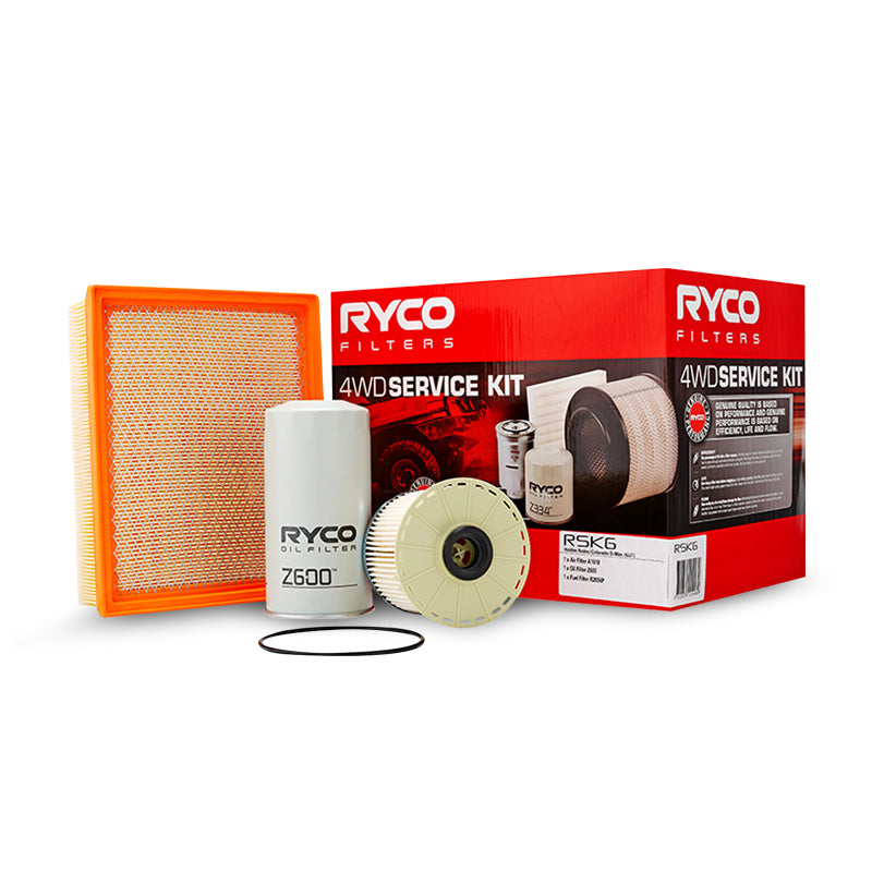 Ryco RSK6 4WD Filter Service Kit Suit Holden Colorado/Rodeo
