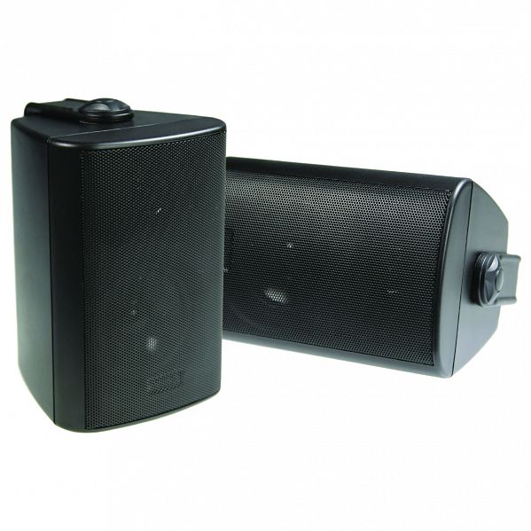 Studio Acoustics SA400B 30W 3" 2-Way Black Indoor/Outdoor Universal Speaker - Pair