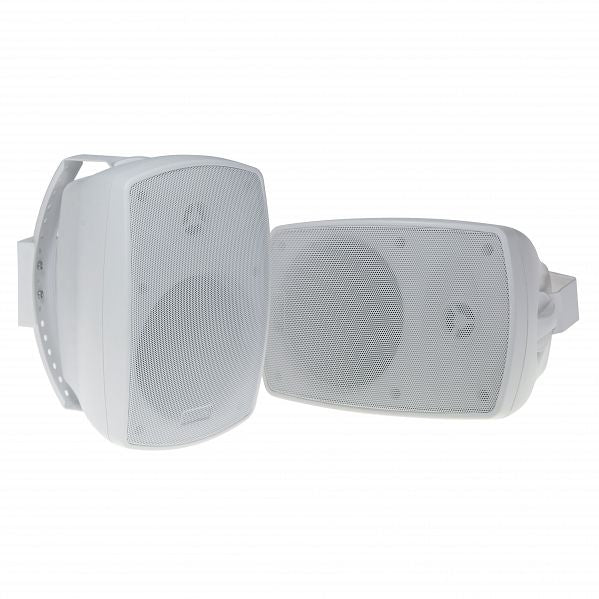 Studio Acoustics SA850W 5.25" 80W 2-Way White Indoor/Outdoor Universal Speaker - Pair