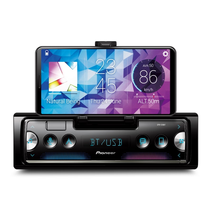 Pioneer SPH-C10BT Flagship Smartphone Multimedia Tuner with Pioneer Smart Sync Connectivity
