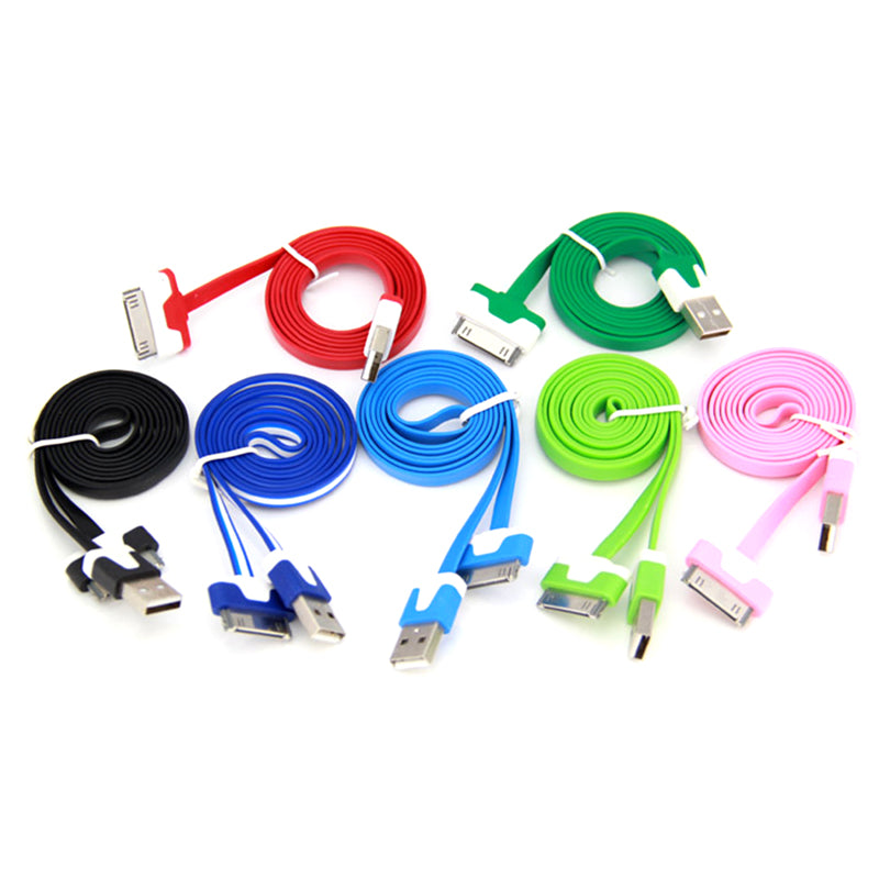 SQ Group SQIPHONE4V2 5x iPhone 4 Cables (Multi-Colour)