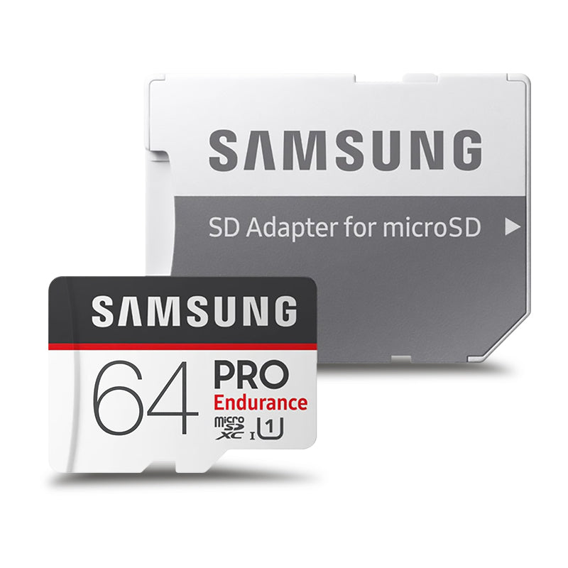 Samsung SS-64 PRO Endurance UHS MicroSDXC Memory Card - 64GB