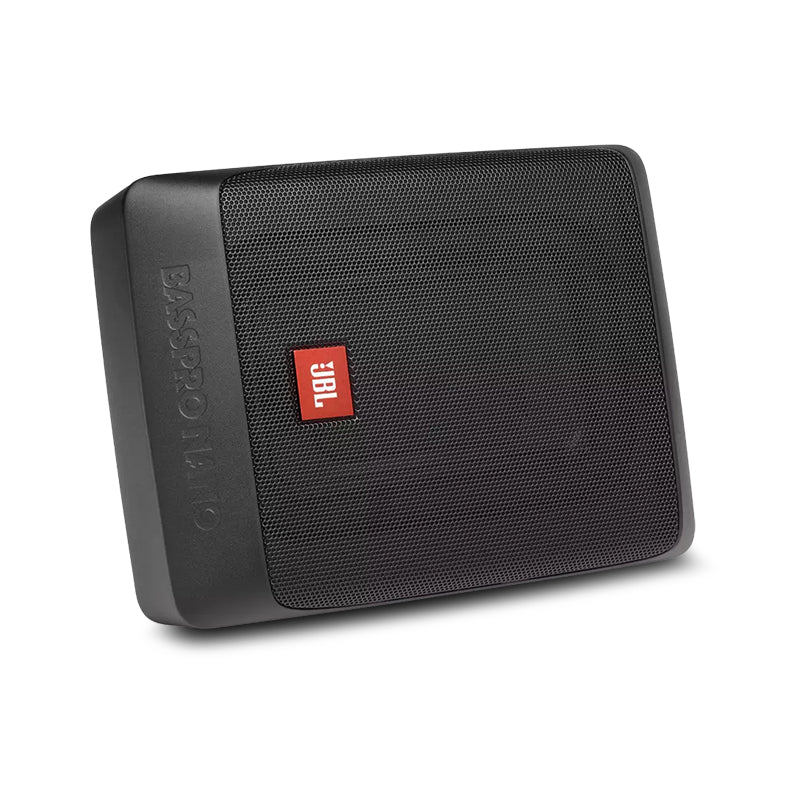 JBL BassPro Nano 6" x 8" Underseat Subwoofer with Built-In 80 Watt RMS Amplifier