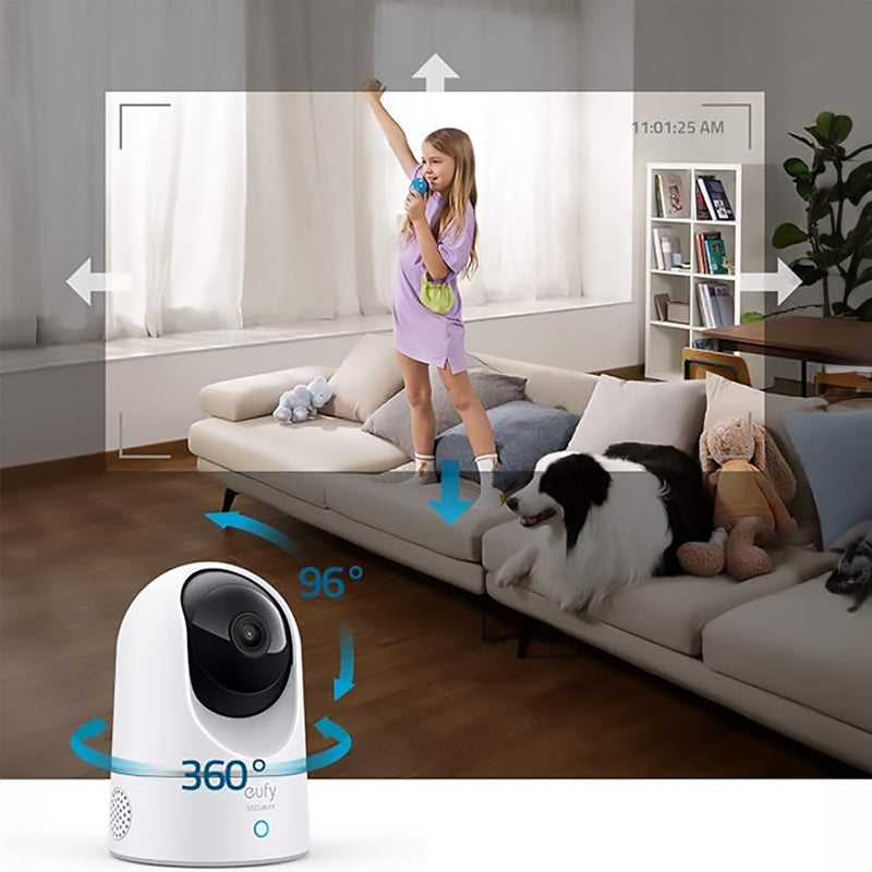 eufy T8410C24 Indoor Cam 2K Pan and Tilt