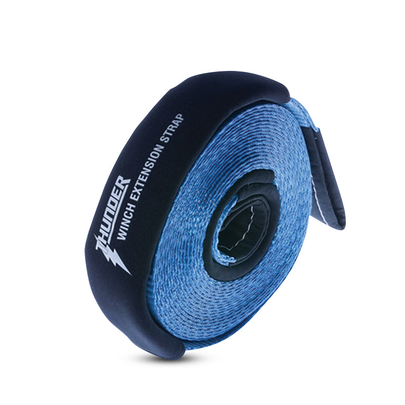 Thunder TDR04009 10M Winch Extension Strap With Reinforced Ends