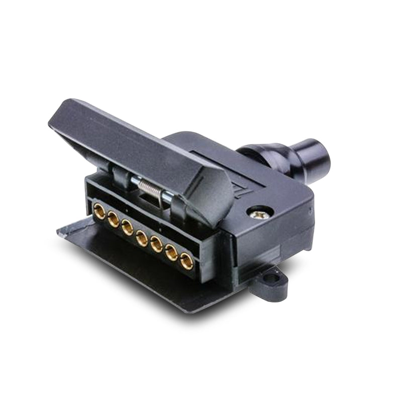 Thunder TDR06904 7 Pin Flat Plastic Trailer Socket