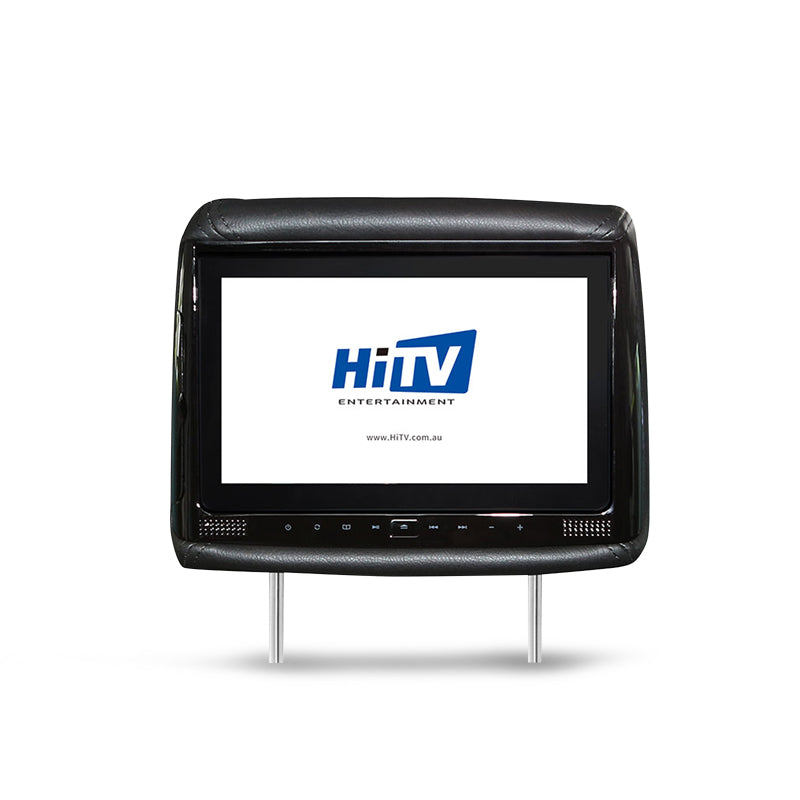 HiTV V900 DVD 9" Universal Structure In-Car DVD Headrest - Single