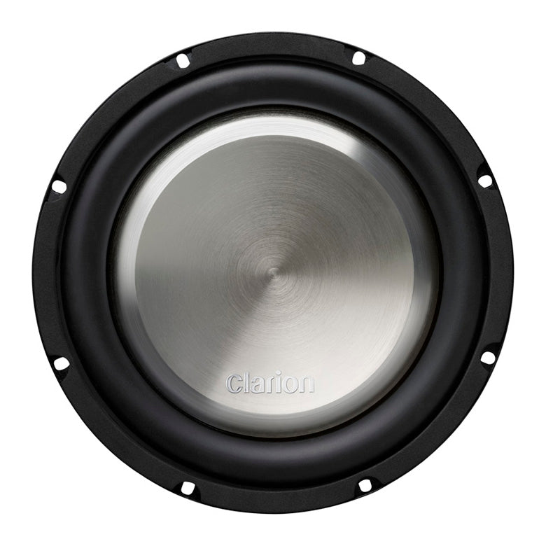 Clarion WF2520 10" 900W Single 4-Ohm Shallow-Mount Subwoofer