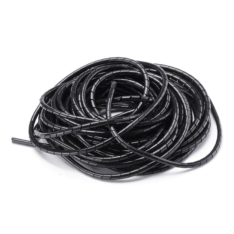 DNA WSR610 6mm Black Spiral Wrap - 10 Metres