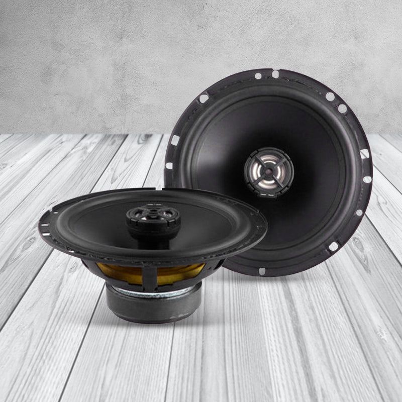 GermanMAESTRO GM-AC6511 Alpha-Line 6.5” 120W 2-Way Coaxial Speaker - Pair