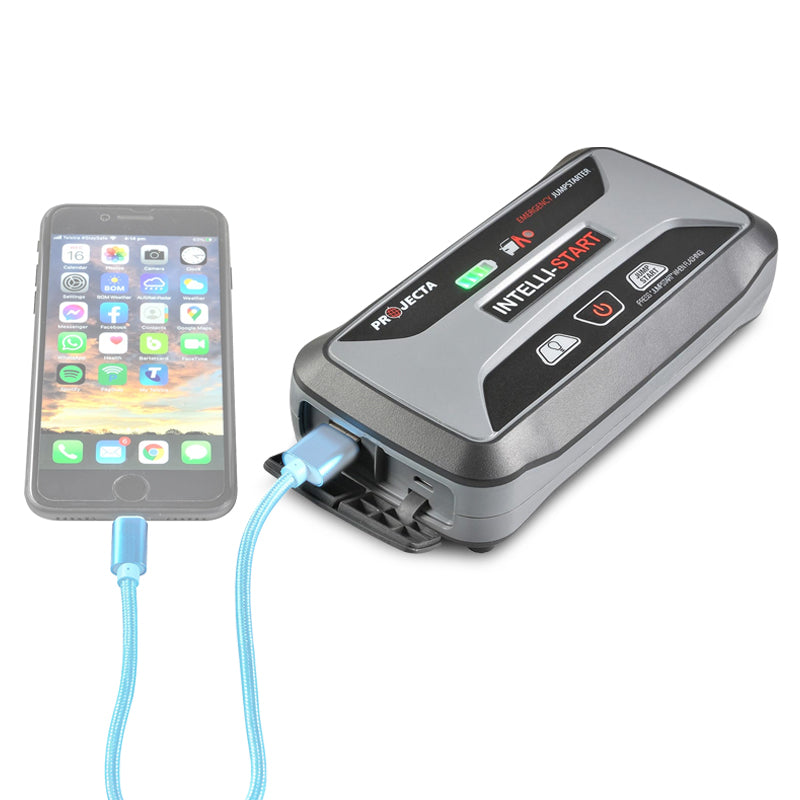 Projecta IS920 connecting to a phone