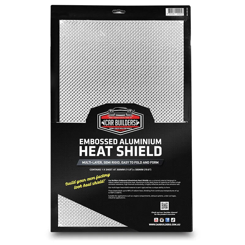 Car Builders EHS Aluminium Embossed Exhaust Heat Shield