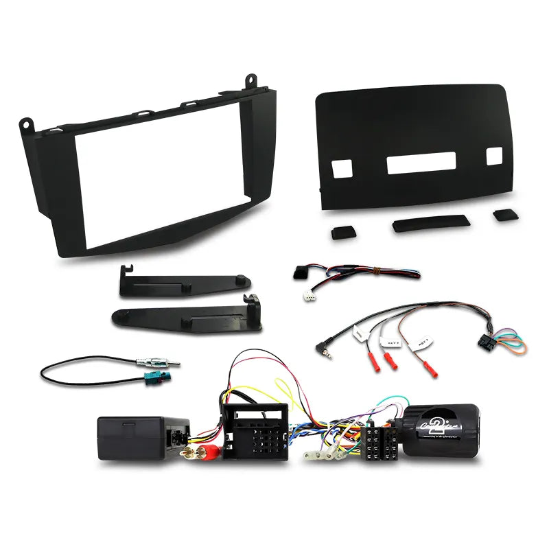 Aerpro FP8324KC Double DIN Black Install Kit Suit Mercedes C-Class 2007 - 2012