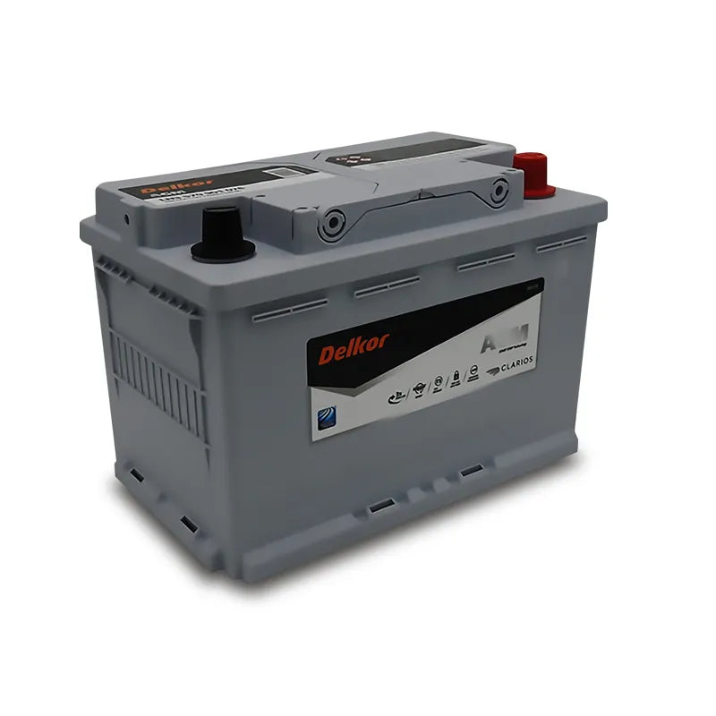 Delkor LN3 570 901 076 DIN66H AGM 12V 760CCA 70AH Heavy-Duty Stop Start Maintenance Free Battery