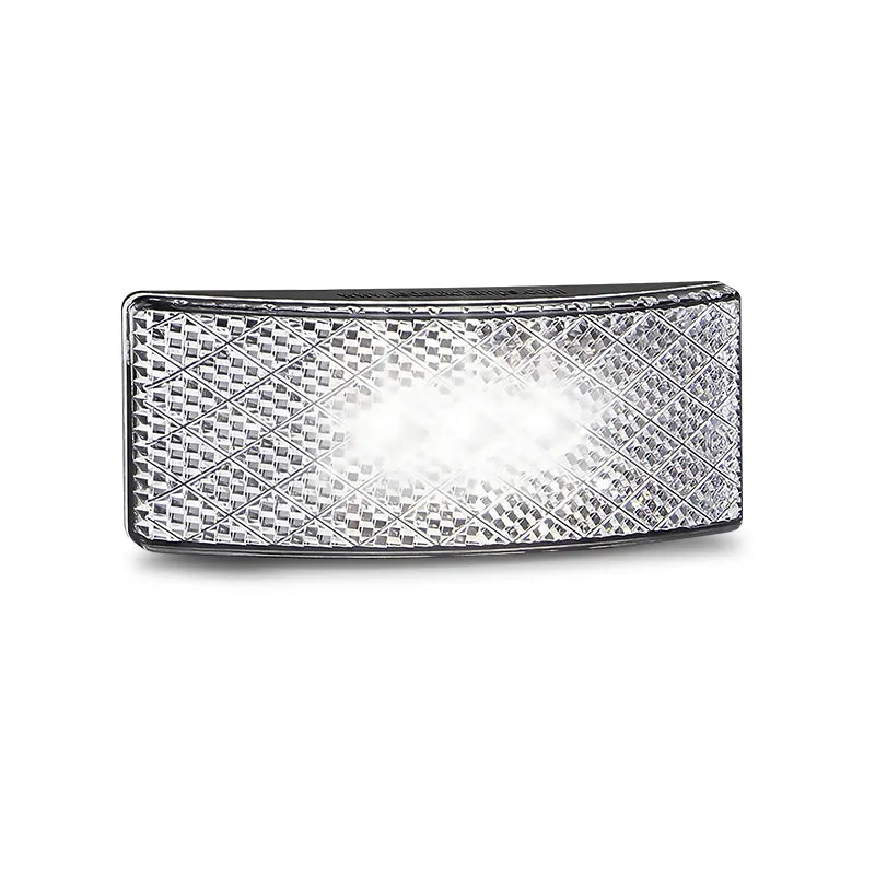 LED Autolamps EU38BWMHDB White 3 LED Feo Marker with Reflector