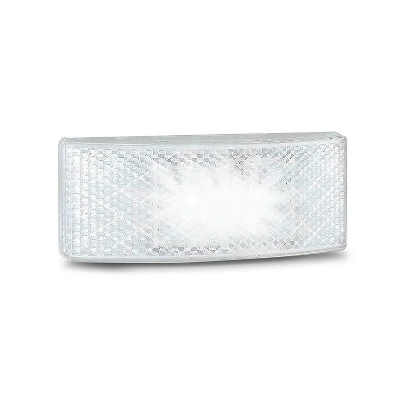 LED Autolamps EU38WMHDB White 3 LED Feo Marker W/ Reflector