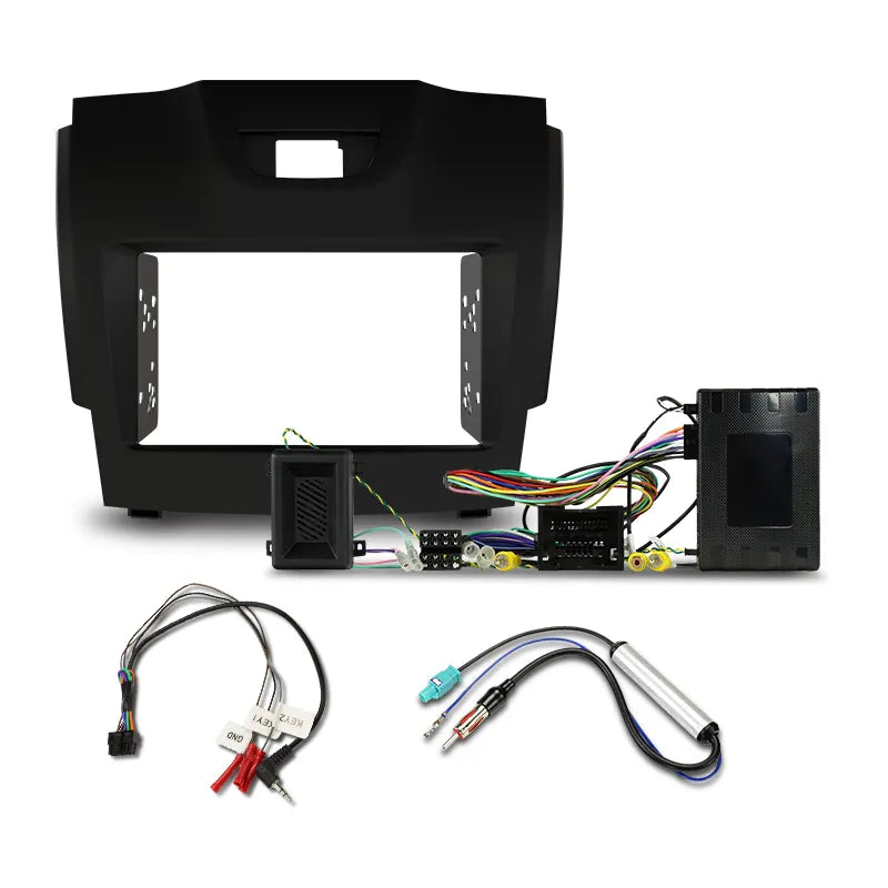 Aerpro FP8063BC Double DIN Black Install Kit Suit Holden Colorado/Colorado 7 2014 - 2016