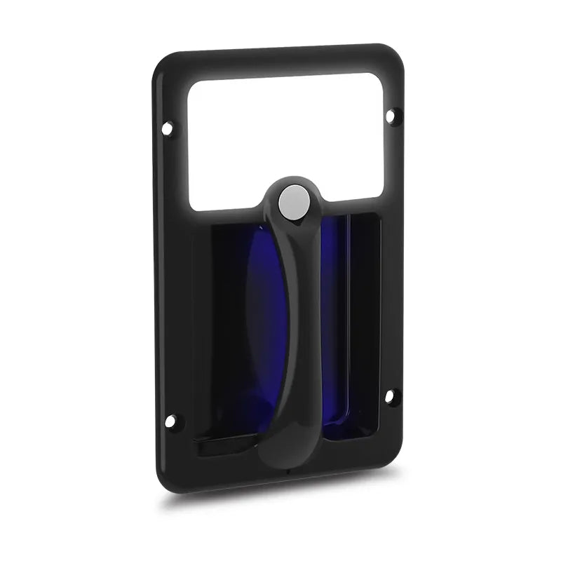 LED Autolamps GH12B Black Grab Handle Blue With On/Off Switch
