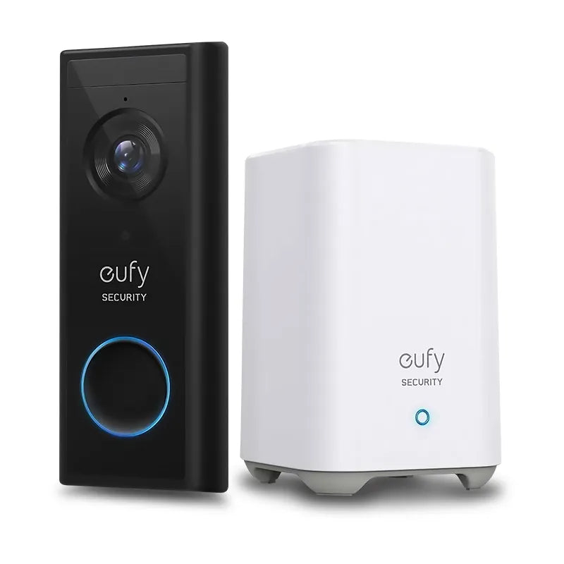 eufy E8210CW1 Battery-Powered Wireless Video Doorbell with 2K HD