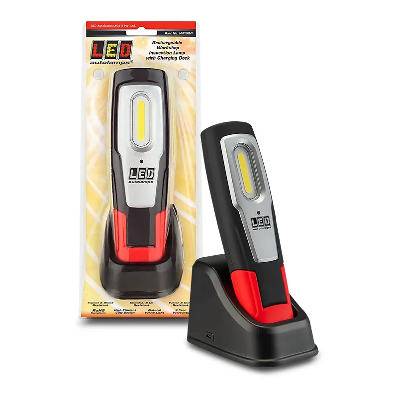 LED Autolamps HH190-1 Rechargeable Workshop Inspection Lamp