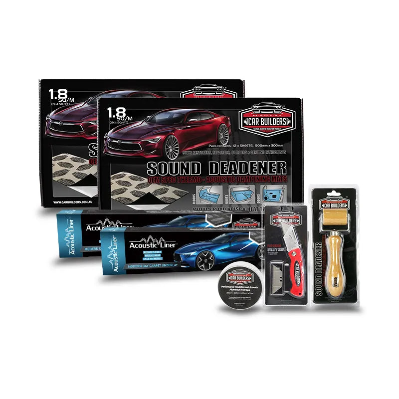 Car Builders PUP Pick Up Truck Sound Deadening Packs
