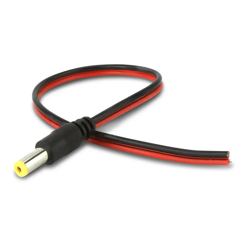 DNA DCP Male DC Plug 2.1mm x 5.5mm To Bare Wires