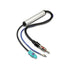 Aerpro APA59 Universal Aftermarket Headunit Antenna Adaptor Male Din & Female Fakra with Phantom Power Supply