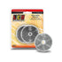 LED Autolamps 66W Twin Blister White Round Reflector Ece