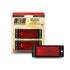 LED Autolamps 7035R Red Reflector With Mounting Bracket Twin Blister Pack