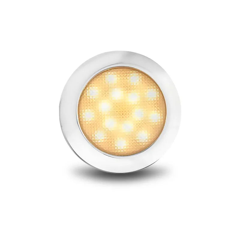 LED Autolamps 7515WB 12V LED Interior Lamp Cool White Bezel