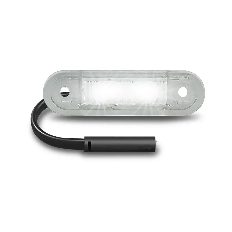 LED Autolamps 7922WMCSB 7922 Series White Marker/Licence Plate Lamp Recessed Fit