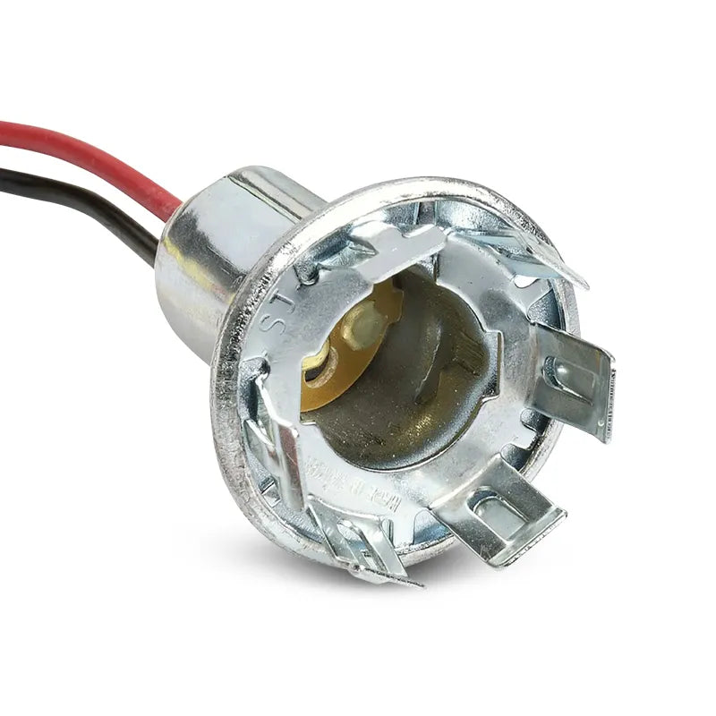 Narva 49838 Globe Holder BA15d Push Lock Pre Wired - 1 Pce