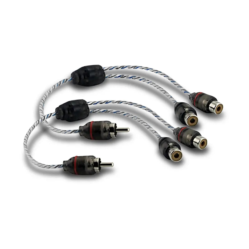 DNA BRCA421BU Bulk 1 Male RCA to 2 Female RCA Y Split Pro Spec Interconnect Audio Cable