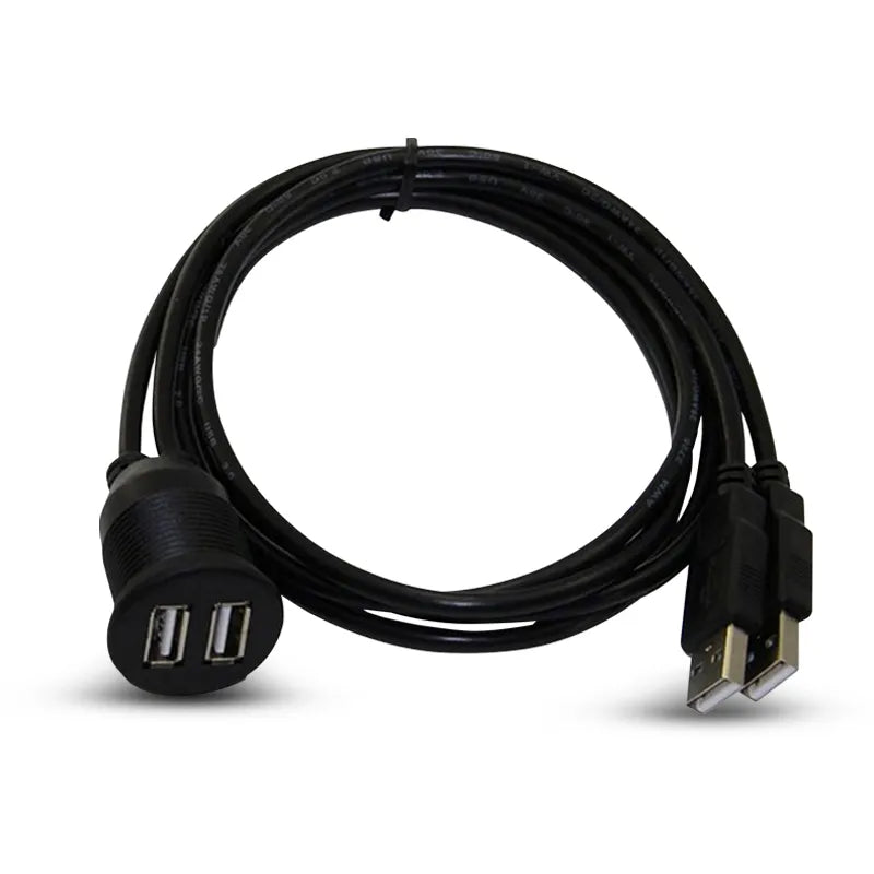 InstallPRO IPUSBD3 3ft Dual USB Flush Extension Kit