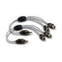 DNA BRCA421BU Bulk 1 Male RCA to 2 Female RCA Y Split Pro Spec Interconnect Audio Cable