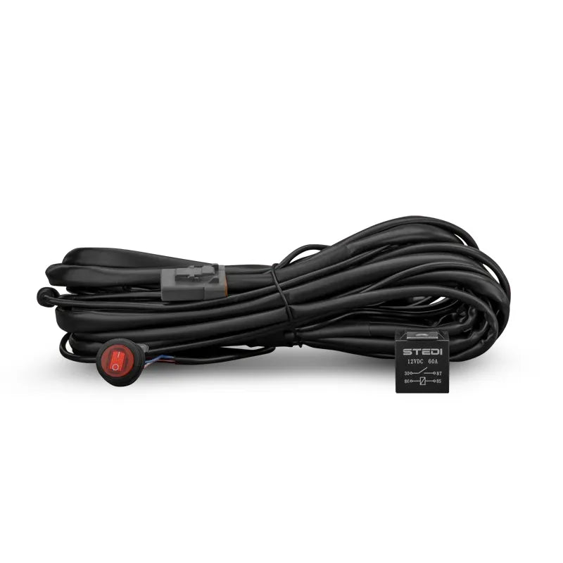 STEDI WIRQKFT-HIBEAM Single Connector Plug & Play Smart Harness™ High Beam Driving Light Wiring