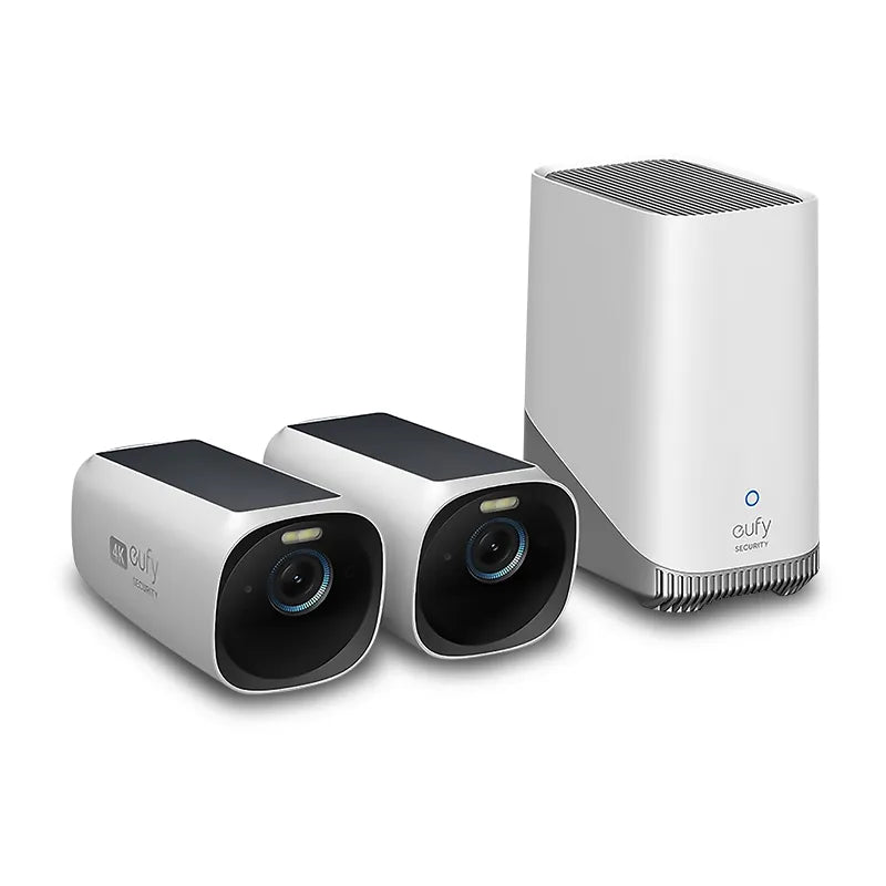 eufy T8871TW1 | eufyCam 3 4K Wireless Security Camera 3 (S330) 2-Camera Kit