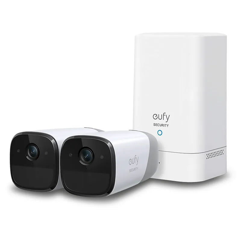 eufy Security E8851CD1 eufyCam 2 Pro Wireless Home Security Camera 2K 2-Camera Set