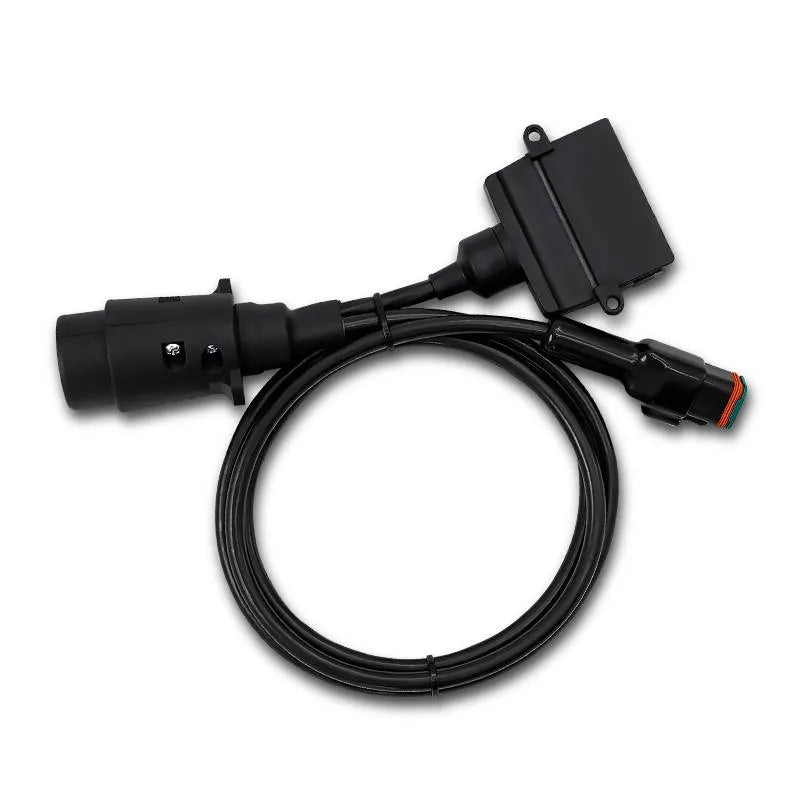 Elecbrakes A 7LR-7 Plug and Play Adapter - 7 Large Round to 7 Flat Socket