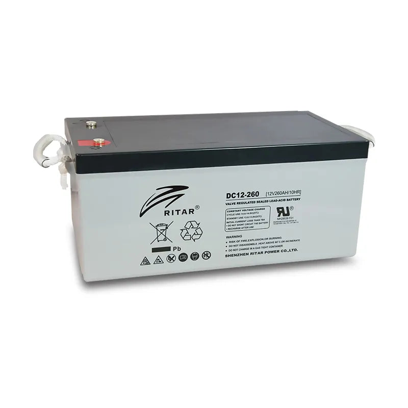 Ritar DC12-260 12V 260Ah Deep Cycle Series Battery