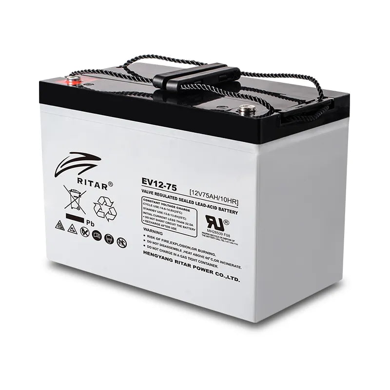 Ritar EV12-75 12V 75Ah Electric Vehicle Series