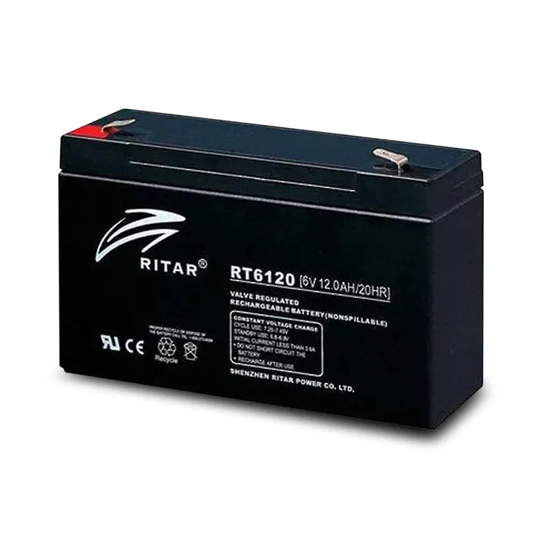 Ritar RT6120 6V 12Ah RT Series Battery
