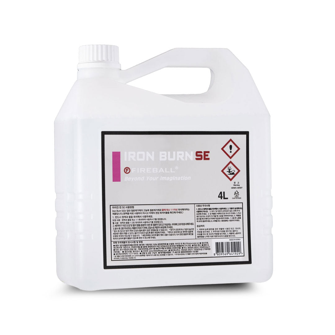Fireball Iron Burn SE 4L double concentrate iron remover with pH-balanced formula
