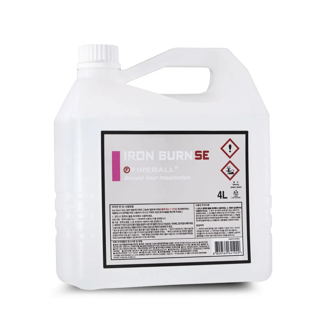 Fireball Iron Burn SE 4L double concentrate iron remover with pH-balanced formula