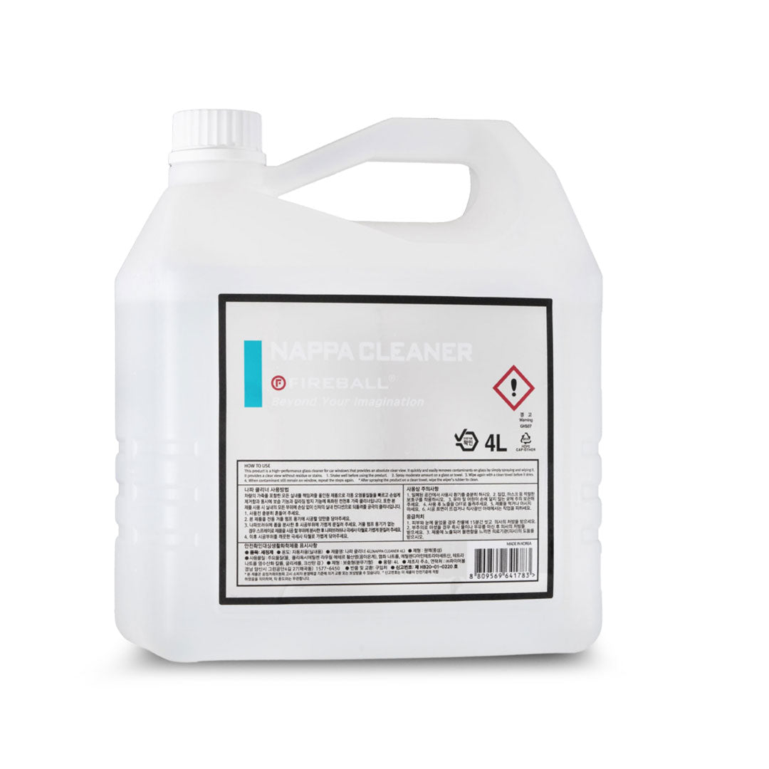 Fireball FB2-NAPCL-4000 Nappa Cleaner 4L bottle – leather interior cleaner for cars
