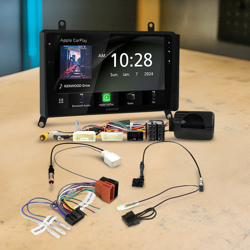 DMX80AXS Bundle - Kenwood DMX80AXS 9 (HR9-TY004/APP8KE8)/SWC-APKWPL