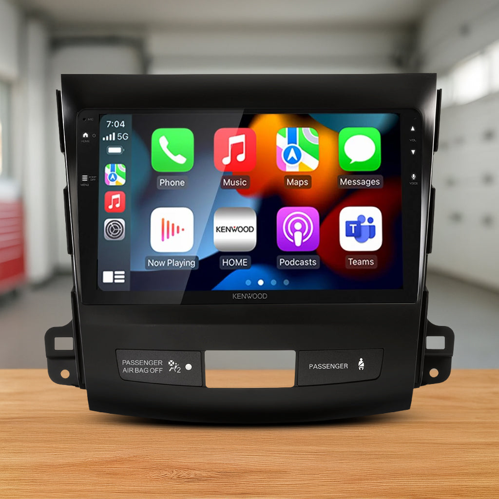 DMX80AXS Bundle - MITSUBISHI PEUGEOT 2007-2010 [COMPATIBLE WITH KENWOOD DMX80AXS] (AKMB10/APP8KE8)/SWC-APKWPL