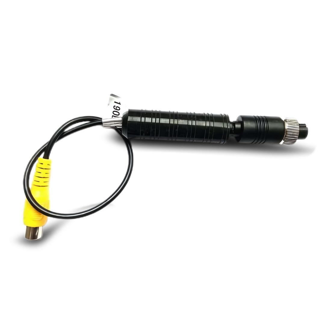 MONGOOSE RCA2HD RCA to 4 Pin Video Adapter - Standard Camera to Heavy Duty System Converter